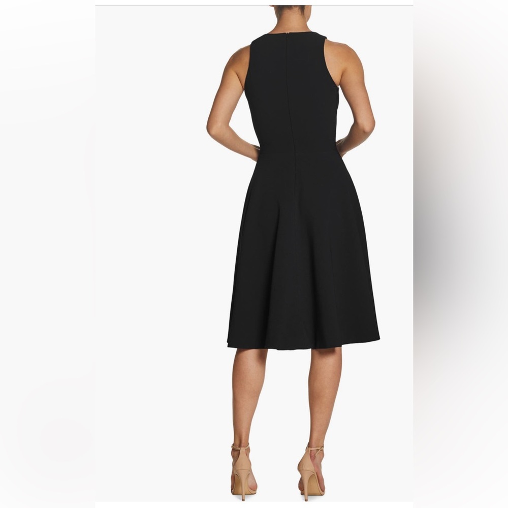 Dress the Population Catalina Fit & Flare Cocktail Dress Black S